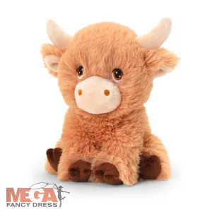 25cm Keeleco Shaggy Cow