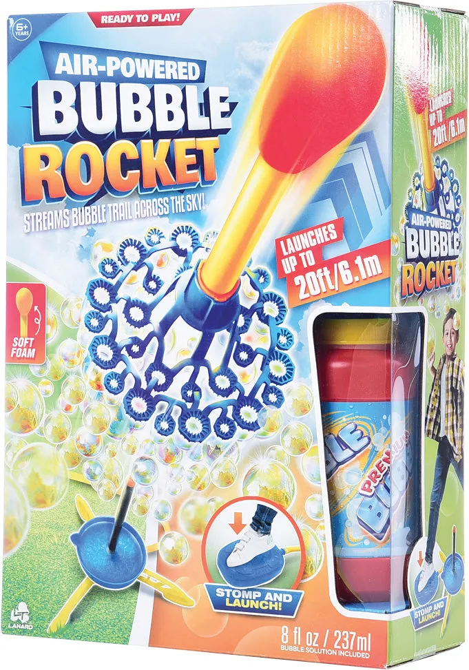 Air Powered Bubble Rocket