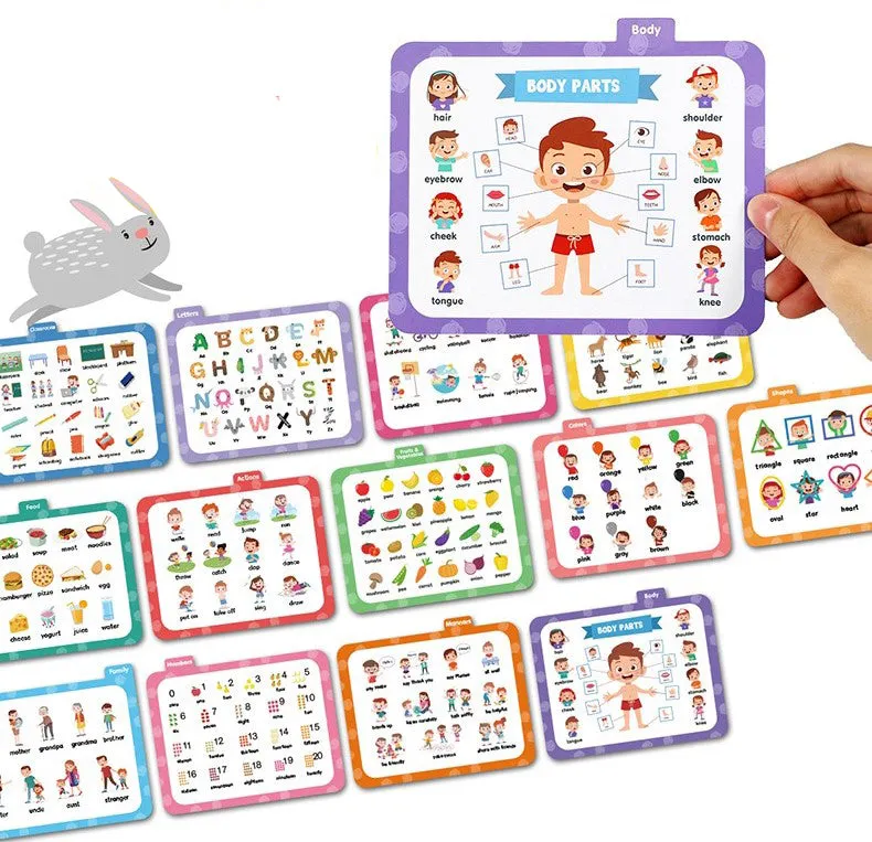 Alilo Let's Go To School in English (220 Cards) — Educational Talking Pen Expansion Pack