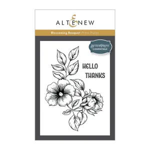 Altenew Blossoming Bouquet Press Plates