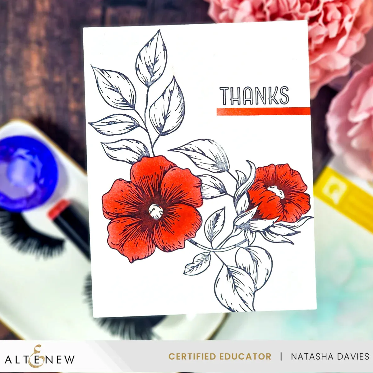 Altenew Blossoming Bouquet Press Plates