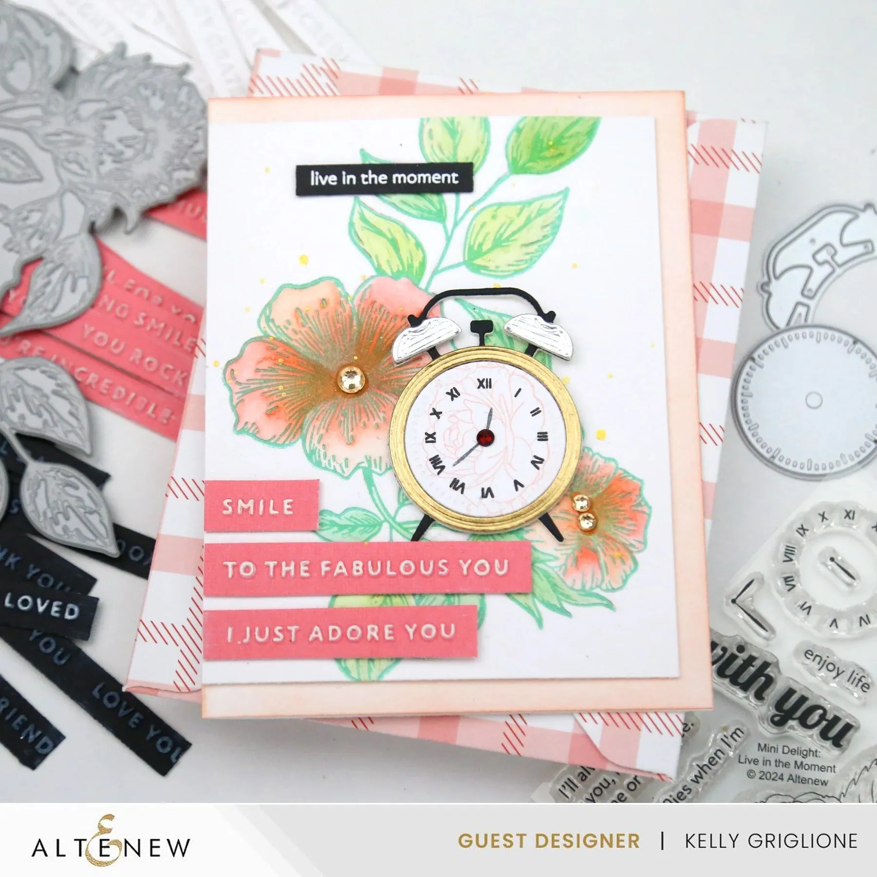Altenew Blossoming Bouquet Press Plates