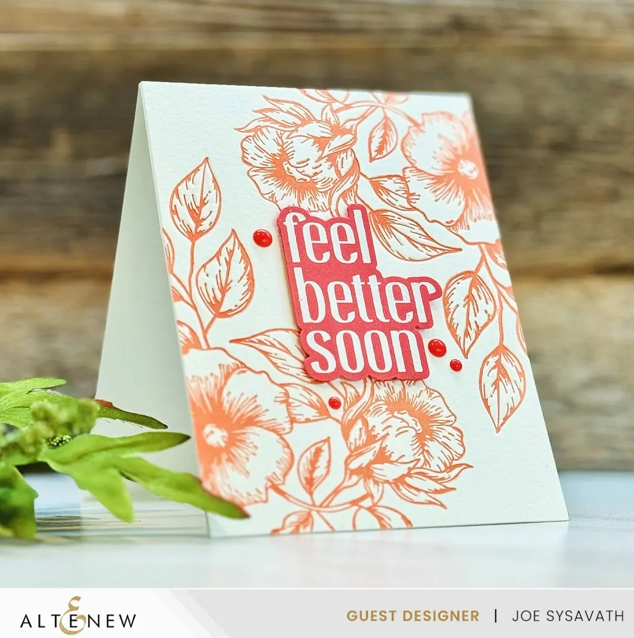 Altenew Blossoming Bouquet Press Plates