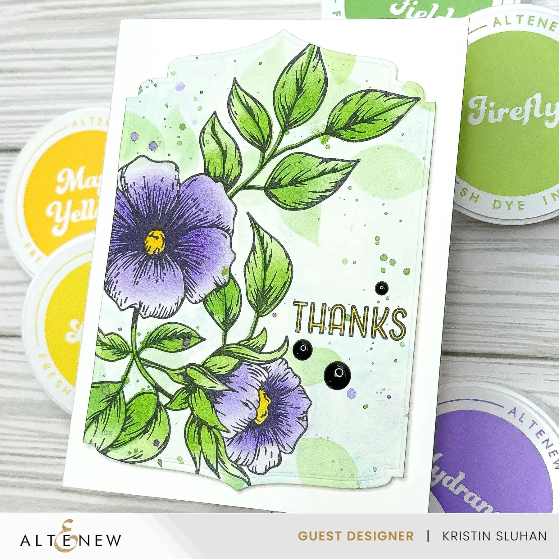 Altenew Blossoming Bouquet Press Plates