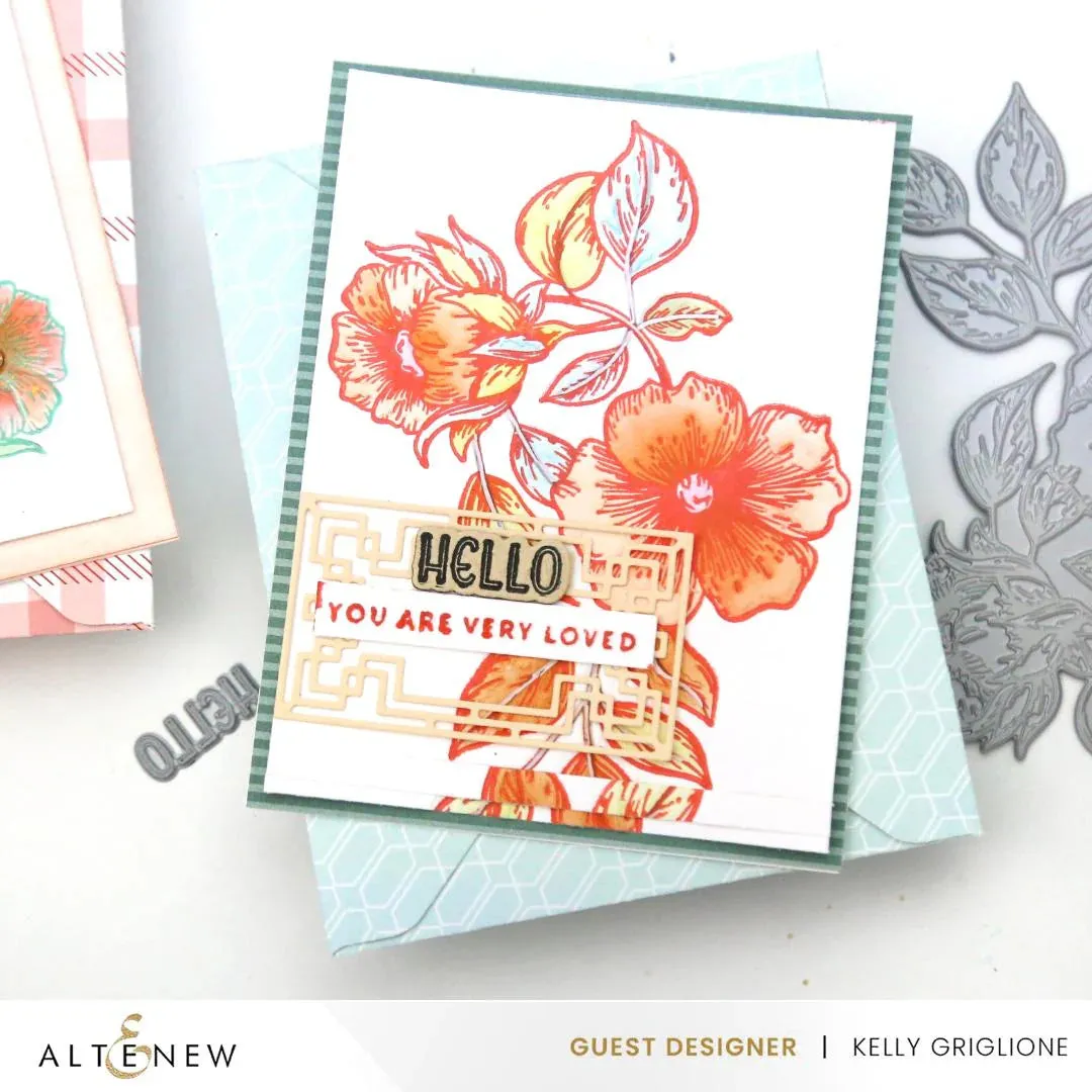 Altenew Blossoming Bouquet Press Plates
