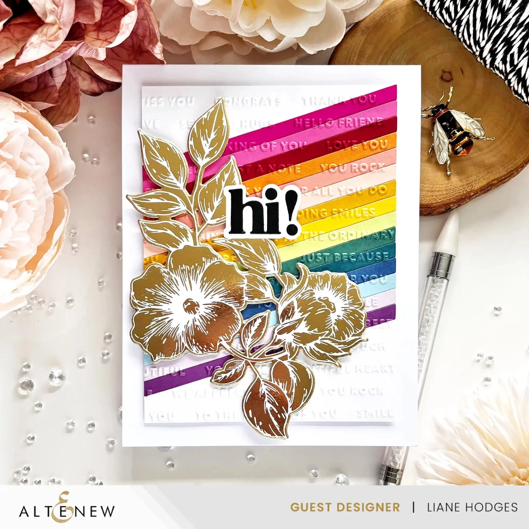 Altenew Blossoming Bouquet Press Plates