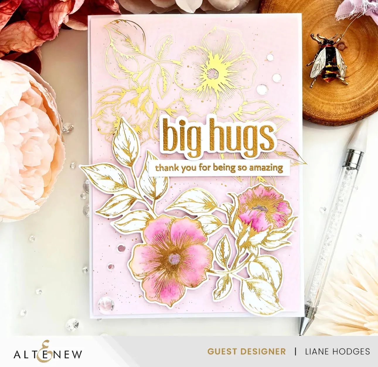 Altenew Blossoming Bouquet Press Plates