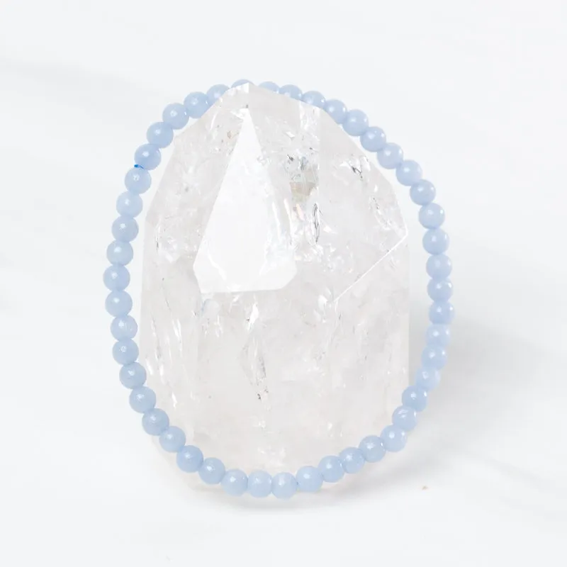 Angelite Dainty Bracelet