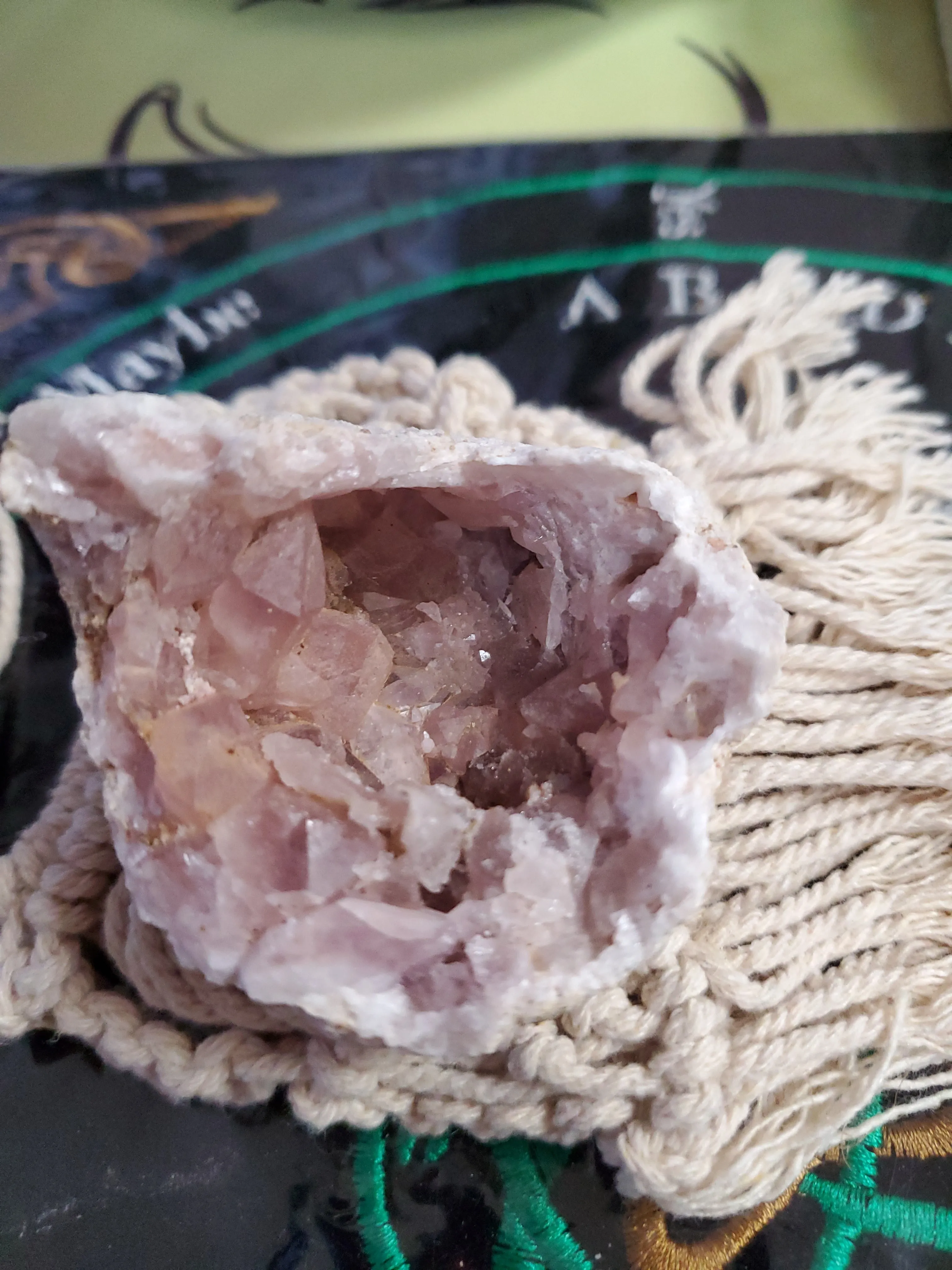 Argentinian Pink Amethyst Cluster / Geodes