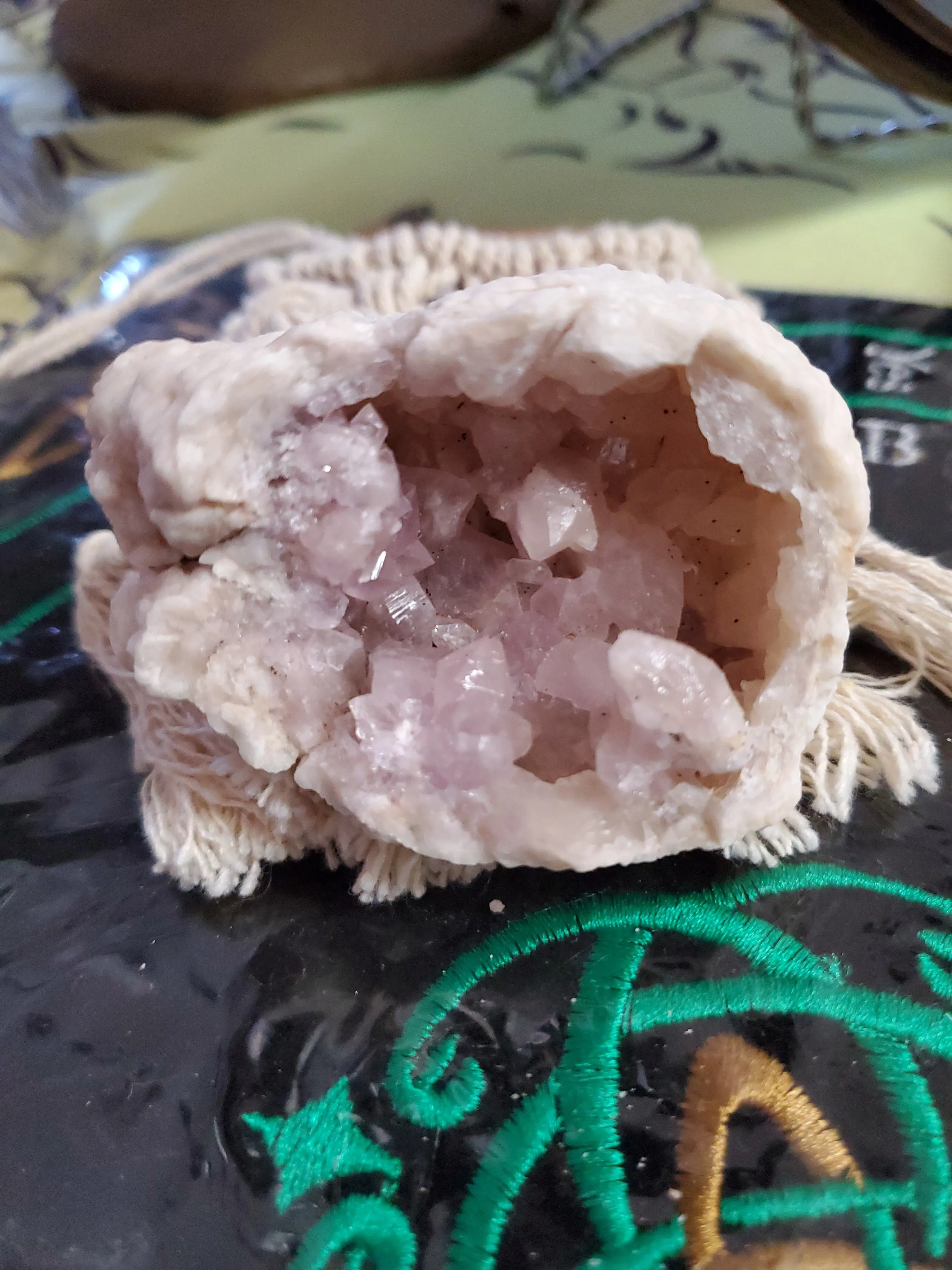Argentinian Pink Amethyst Cluster / Geodes