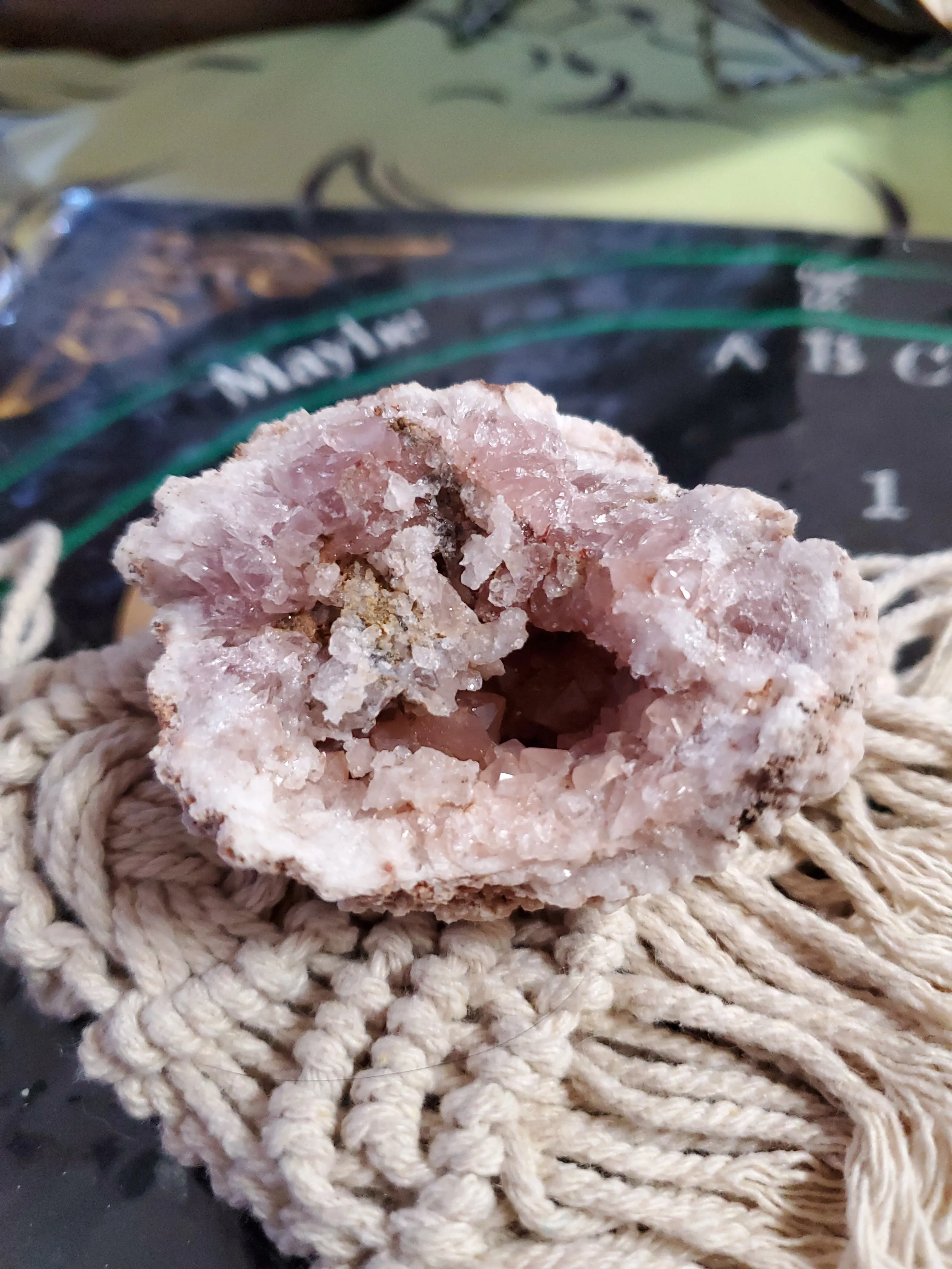Argentinian Pink Amethyst Cluster / Geodes