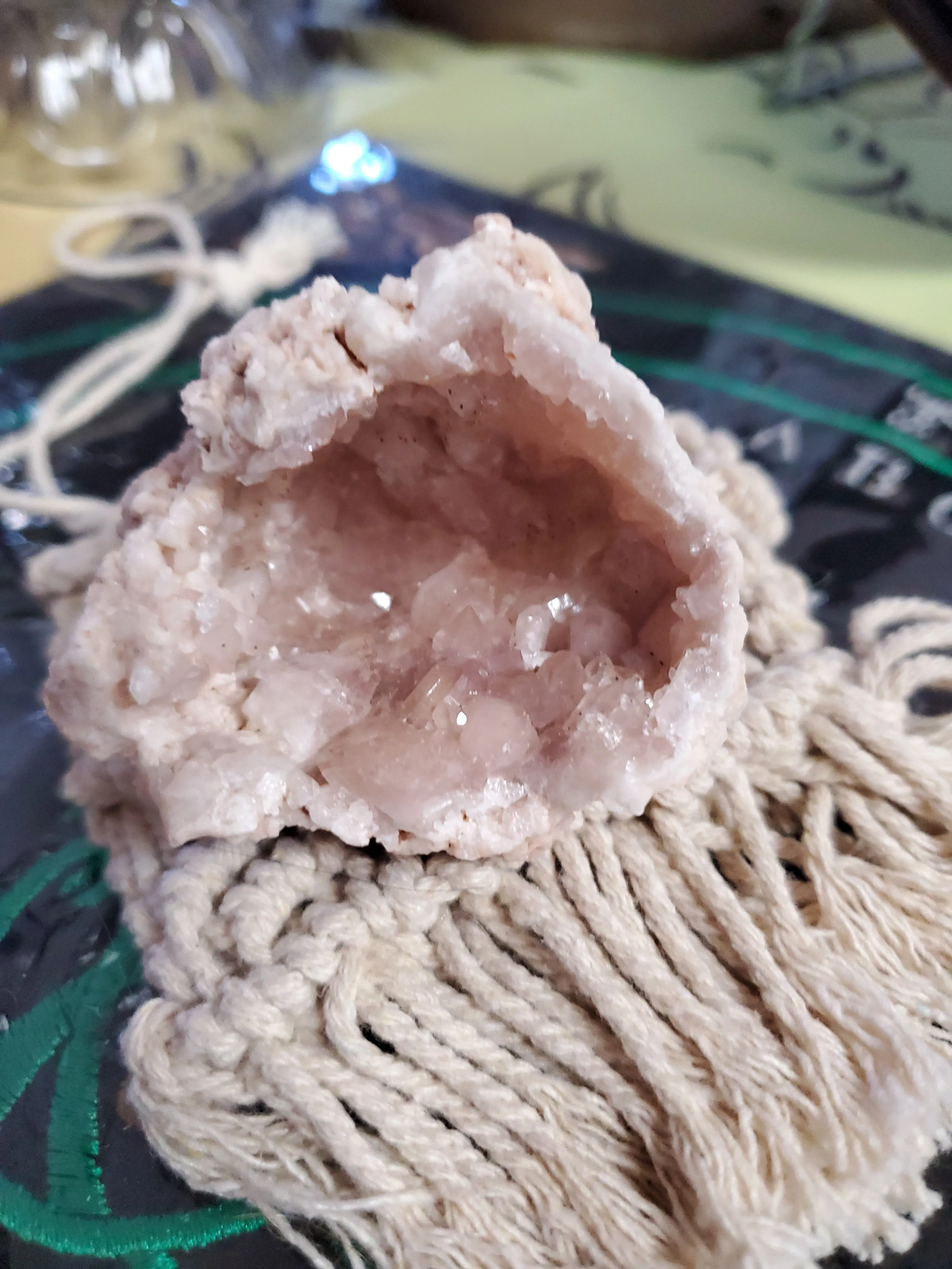 Argentinian Pink Amethyst Cluster / Geodes
