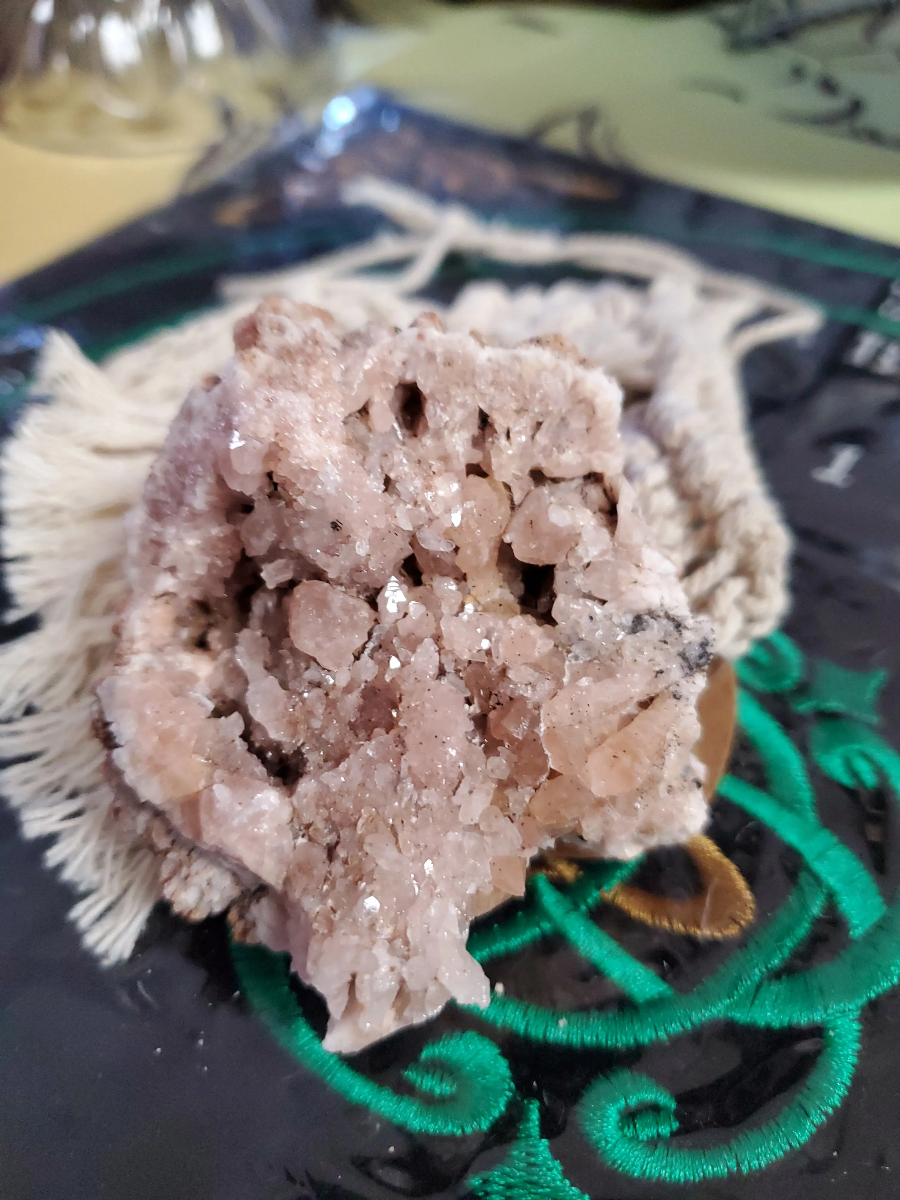 Argentinian Pink Amethyst Cluster / Geodes
