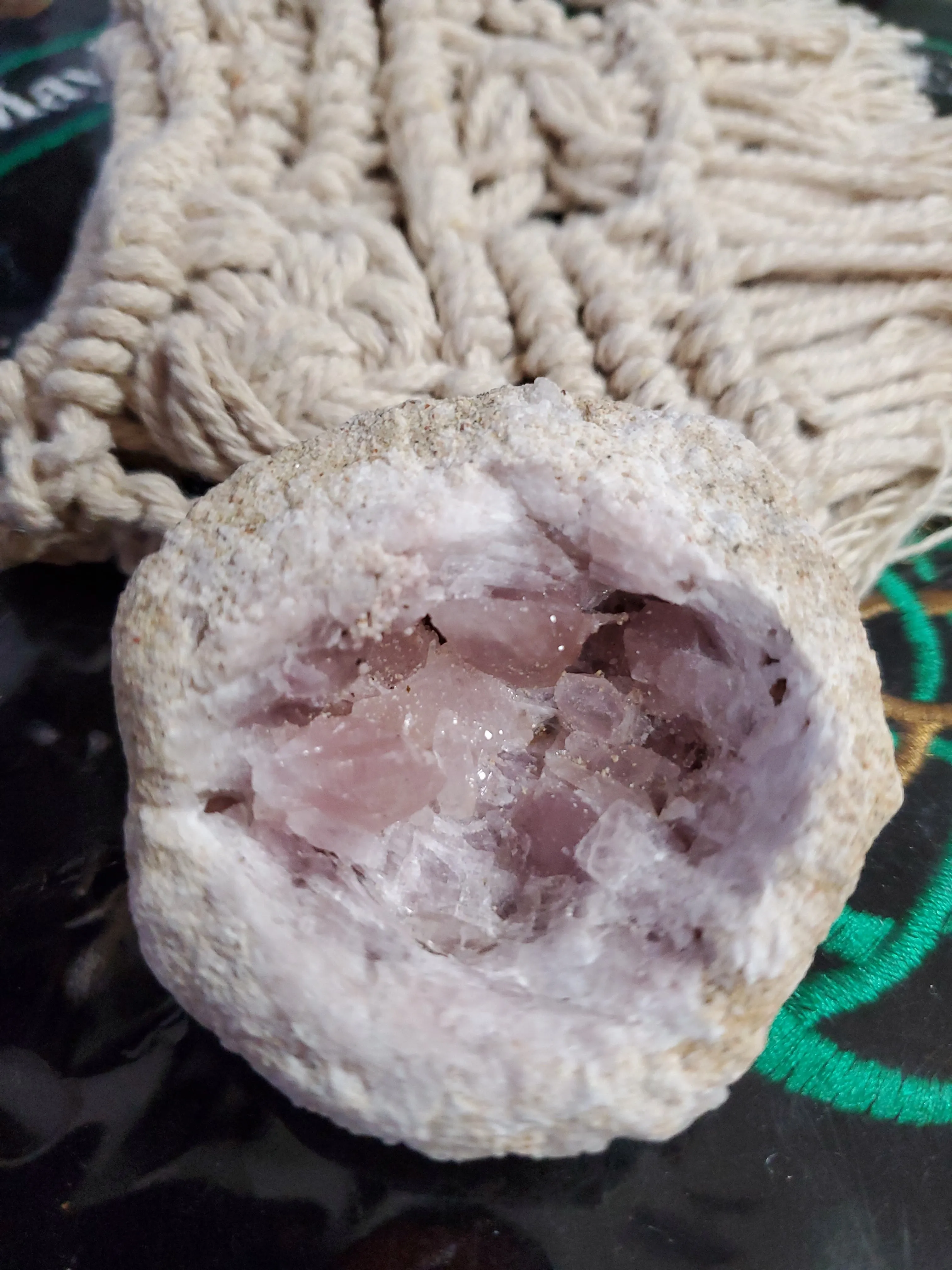 Argentinian Pink Amethyst Cluster / Geodes