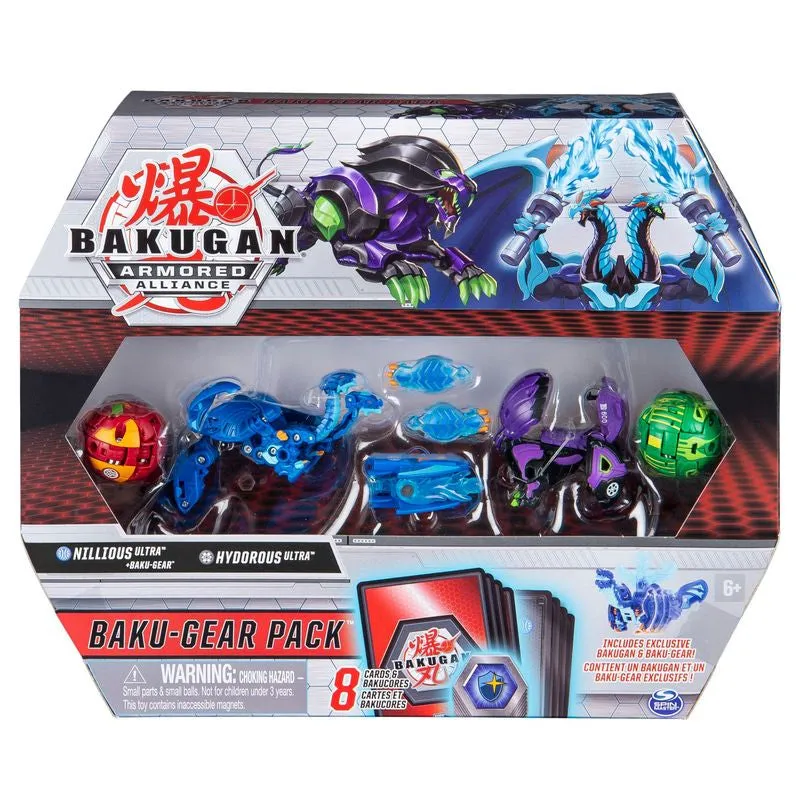 Bakugan Baku-Gear Pack Nillious & Hydorous