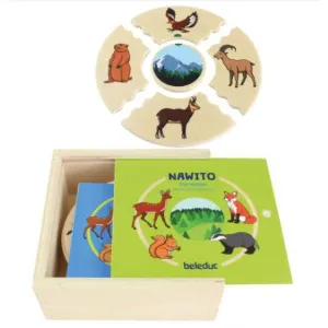Beleduc Nawito Puzzle - Animal Habitats