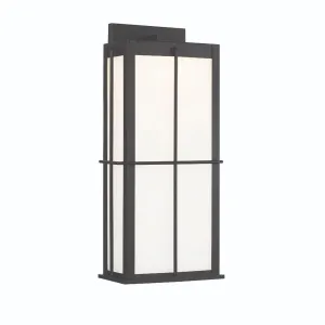 Bensa 24 In. LED Outdoor Wall Light Black Finish