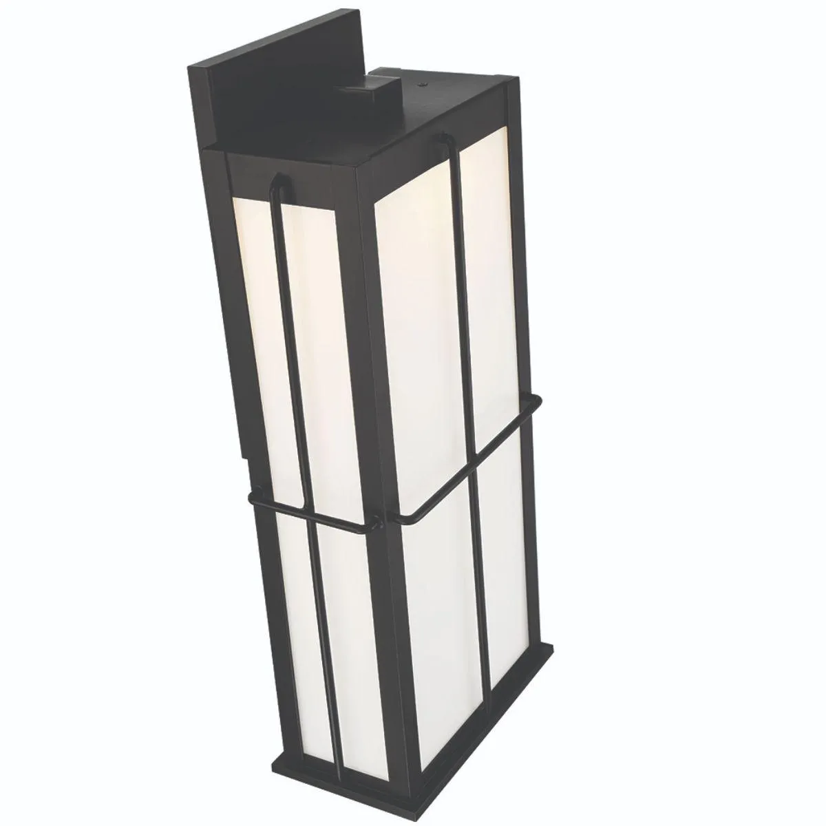 Bensa 24 In. LED Outdoor Wall Light Black Finish