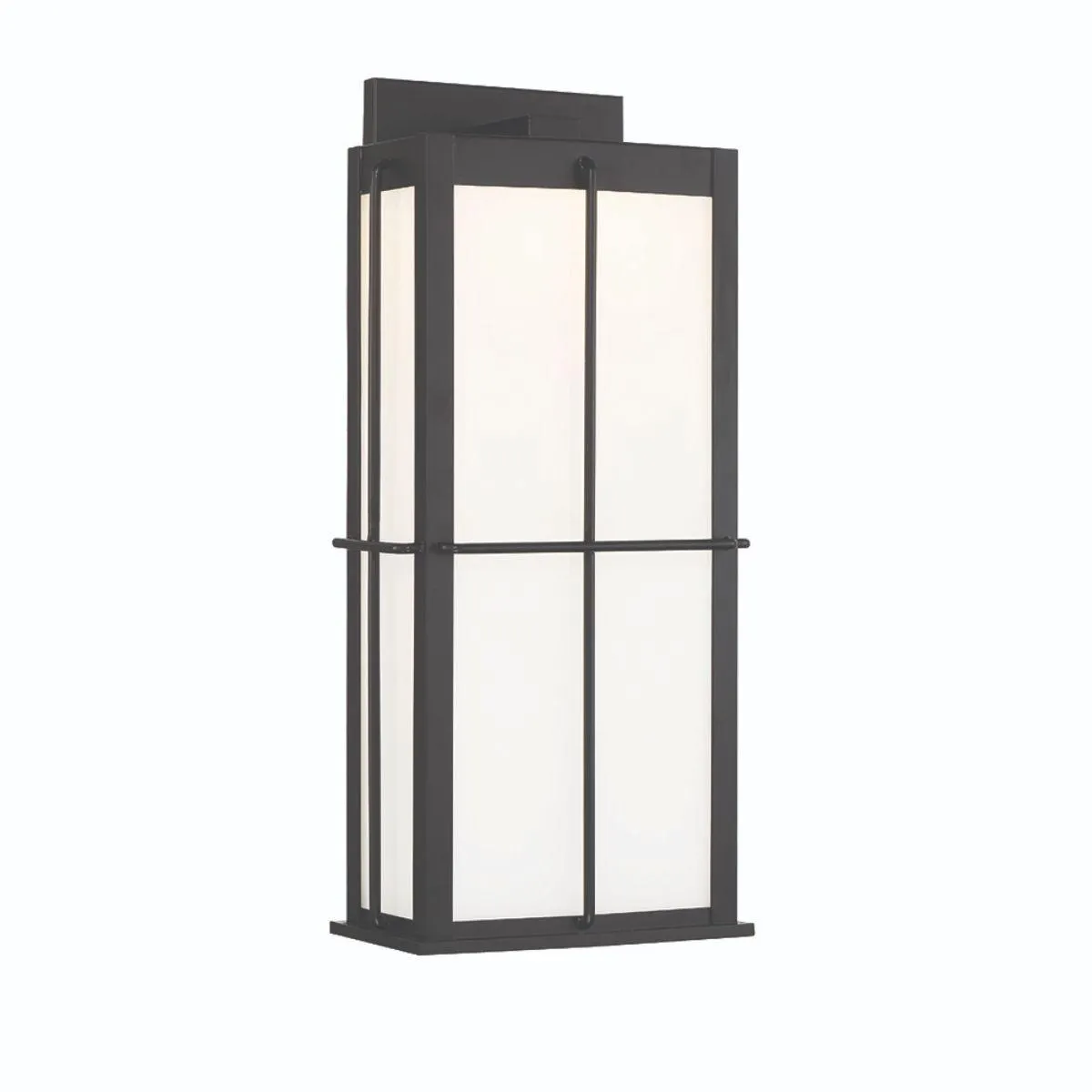 Bensa 24 In. LED Outdoor Wall Light Black Finish