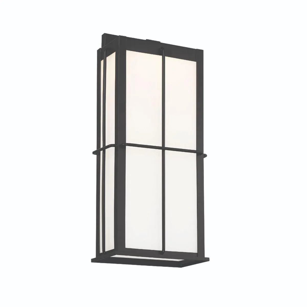 Bensa 24 In. LED Outdoor Wall Light Black Finish