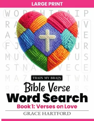 Bible Verse Word Search (Large Print) Ð Book 1: Verses on Love