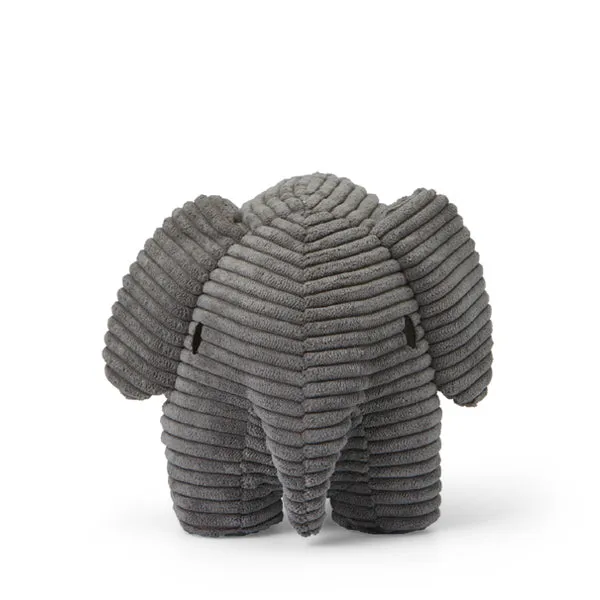 Bon Ton Toys Miffy Elephant Corduroy Soft Toy - Grey