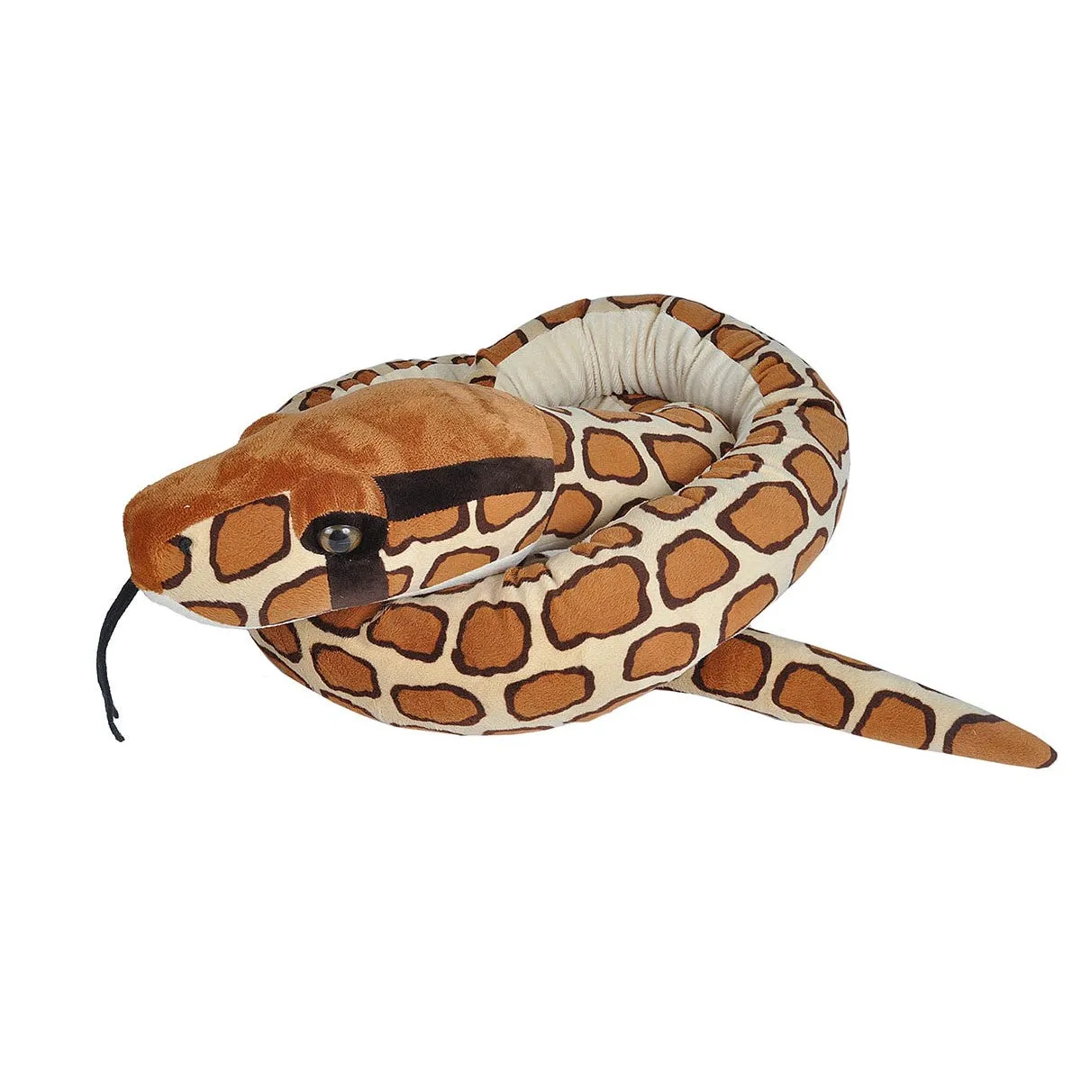 Burmese Python Snake Stuffed Animal - 110"