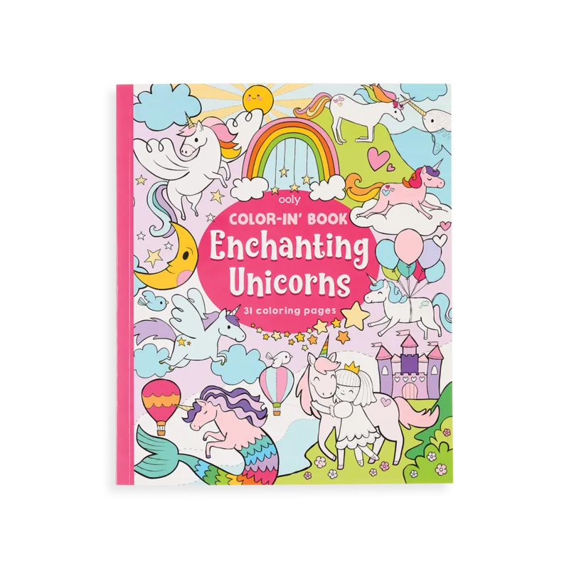 Color Book, Enchanting Unicorns
