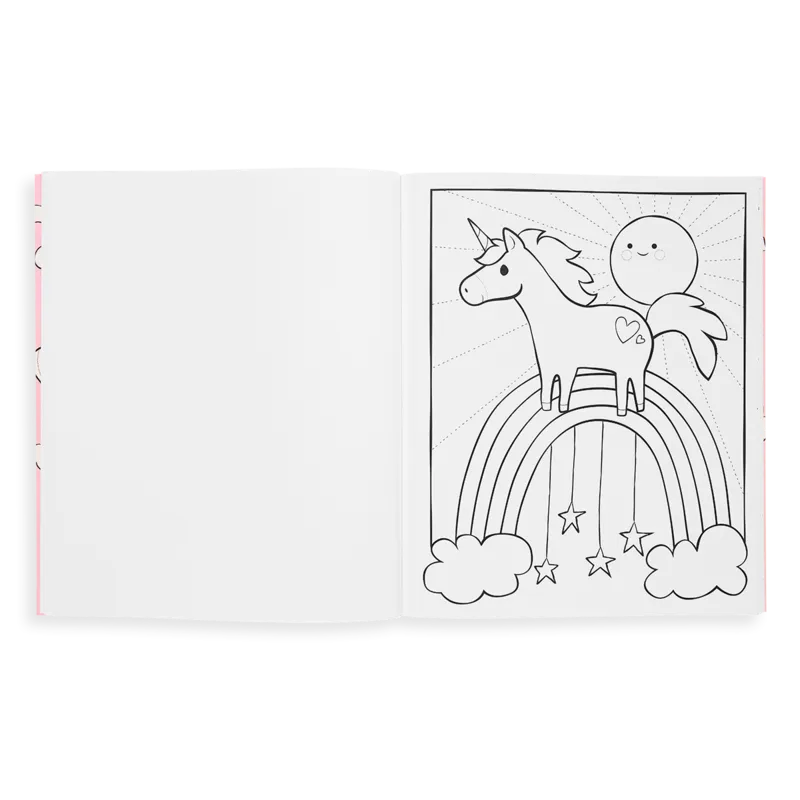Color Book, Enchanting Unicorns