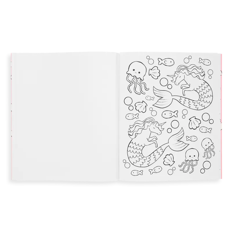 Color Book, Enchanting Unicorns