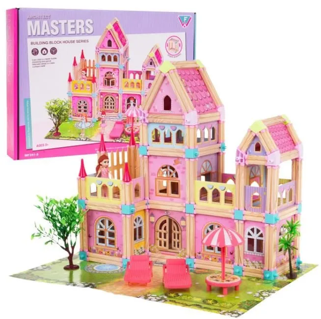 Colorful Creative Princess Castle Set
