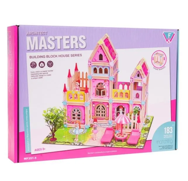 Colorful Creative Princess Castle Set