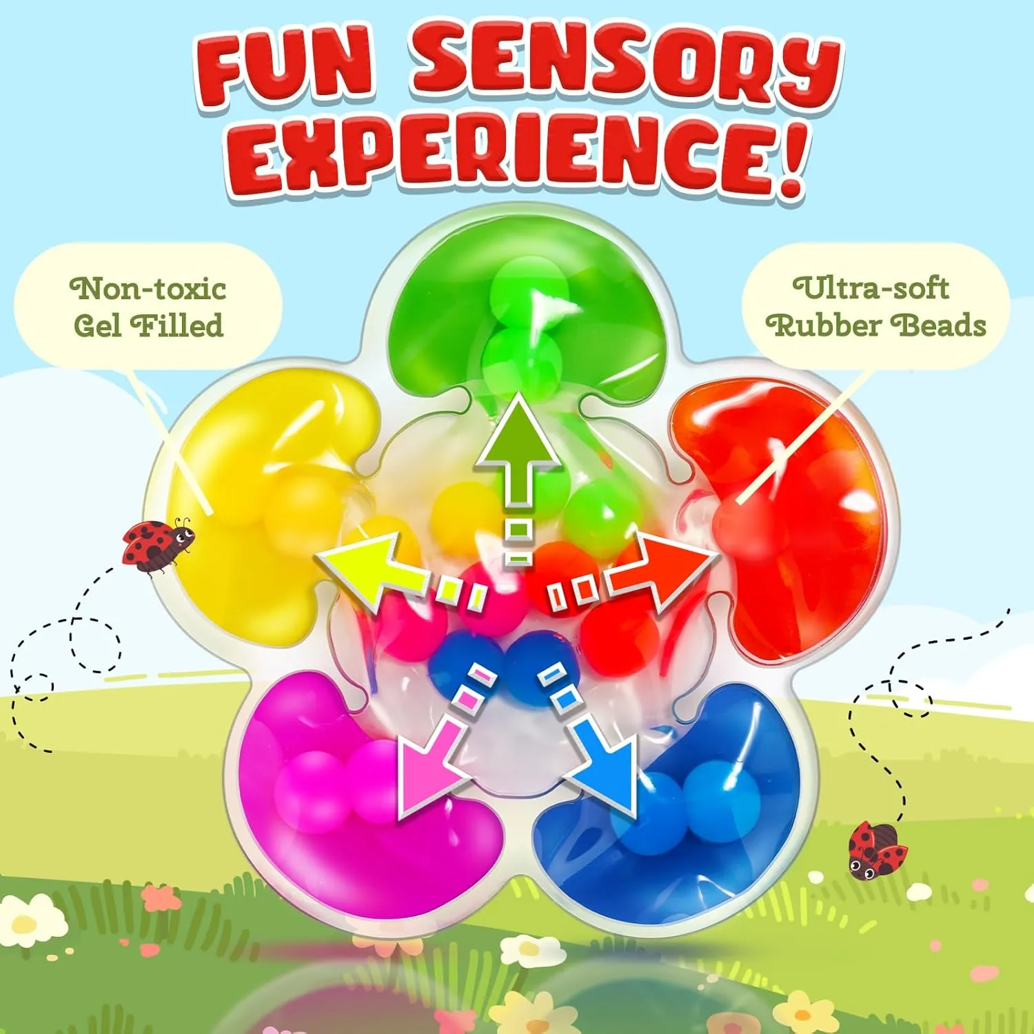 Colour Sorting Squishy Fidget Toy