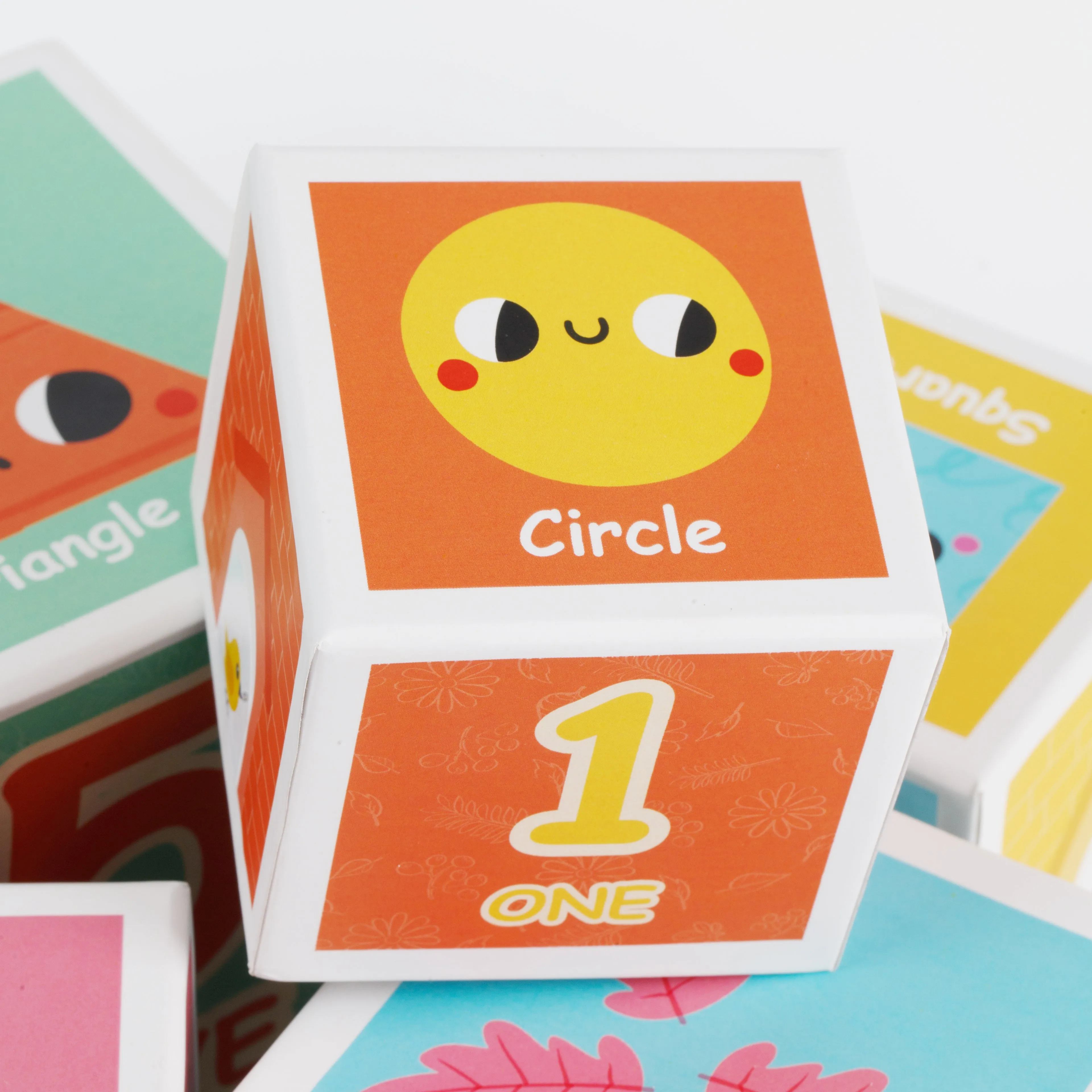 Cots and Cuddles Nature Birds Theme 5 Layer Stacking Cube for Kids Age 1 