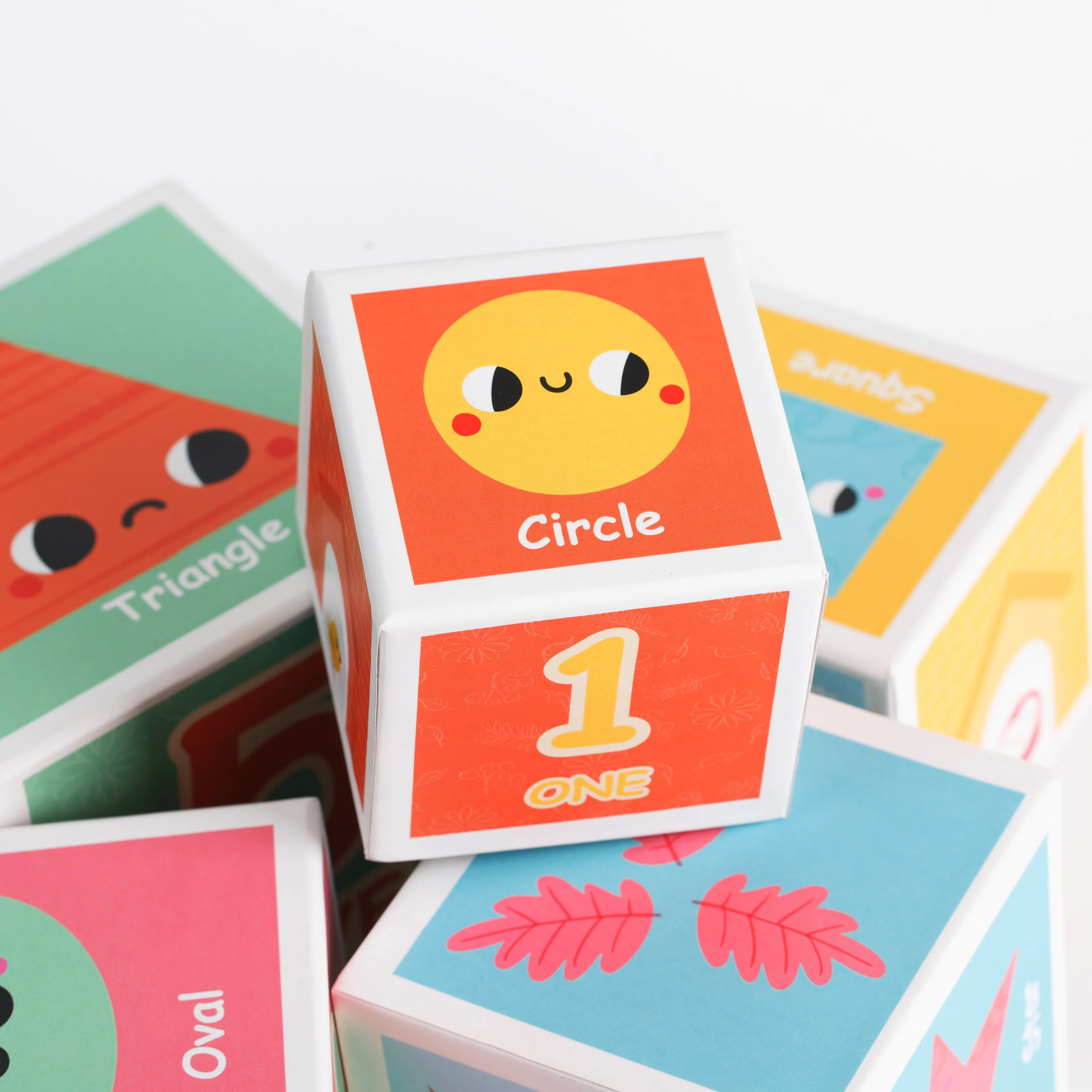 Cots and Cuddles Nature Birds Theme 5 Layer Stacking Cube for Kids Age 1 