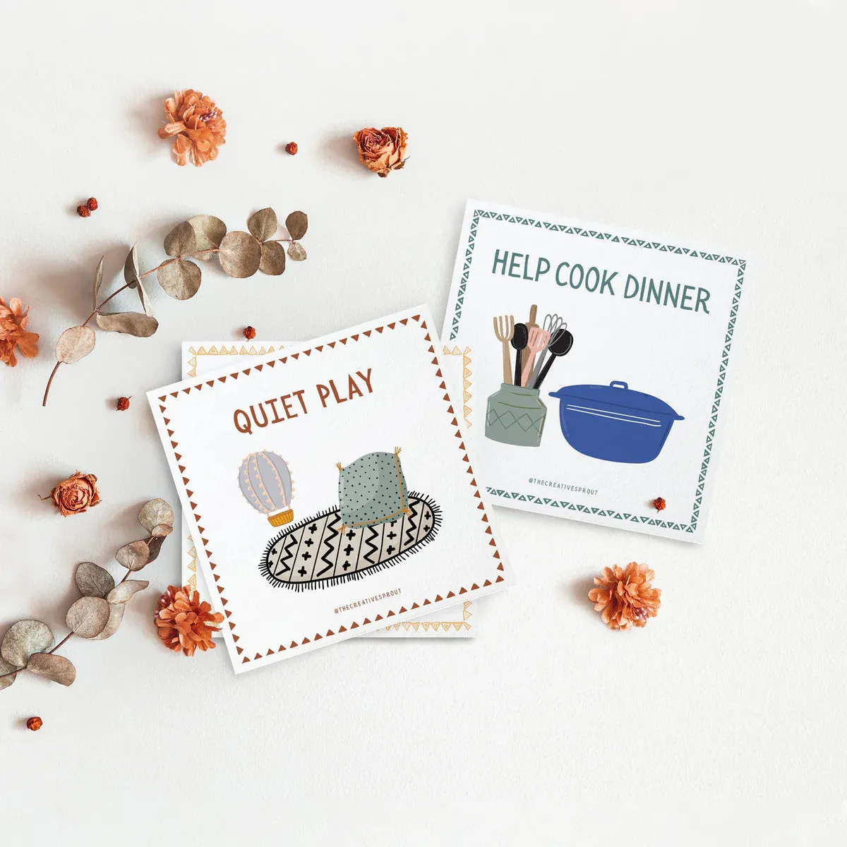 Creative Sprout - 72 Daily Routine Cards