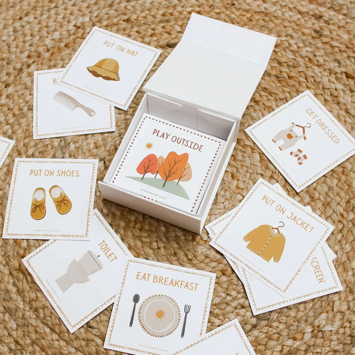 Creative Sprout - 72 Daily Routine Cards