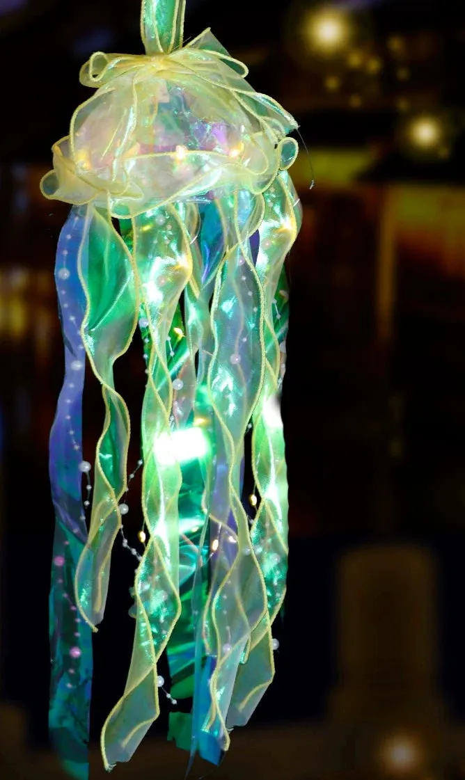 DIY Jellyfish Lantern Kit - Create Enchanting Spring Nights Product Description