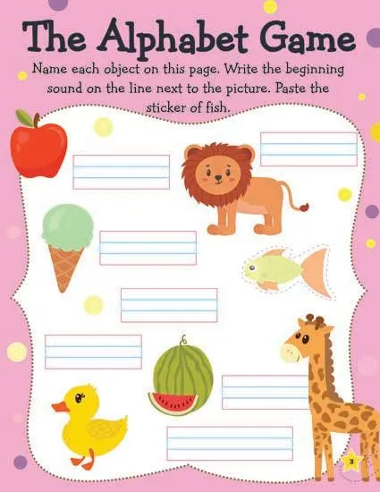 Dreamland Learn Everyday Letters and Sounds - An Interactive & Activity Book For Kids (English)