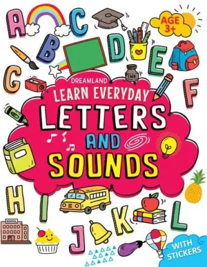 Dreamland Learn Everyday Letters and Sounds - An Interactive & Activity Book For Kids (English)
