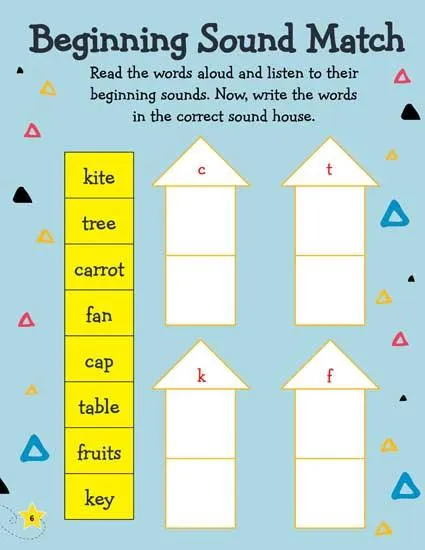 Dreamland Learn Everyday Phonics and Reading - An Interactive & Activity Book For Kids (English)