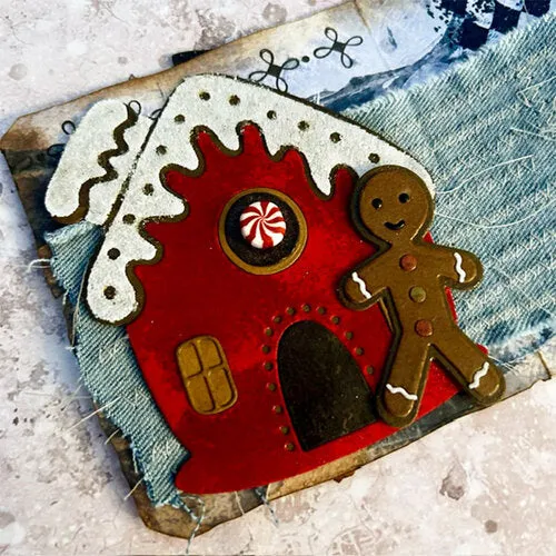 Elizabeth Craft Metal Die Gingerbread House
