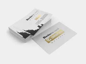 Free Various Business Card Mockup Views