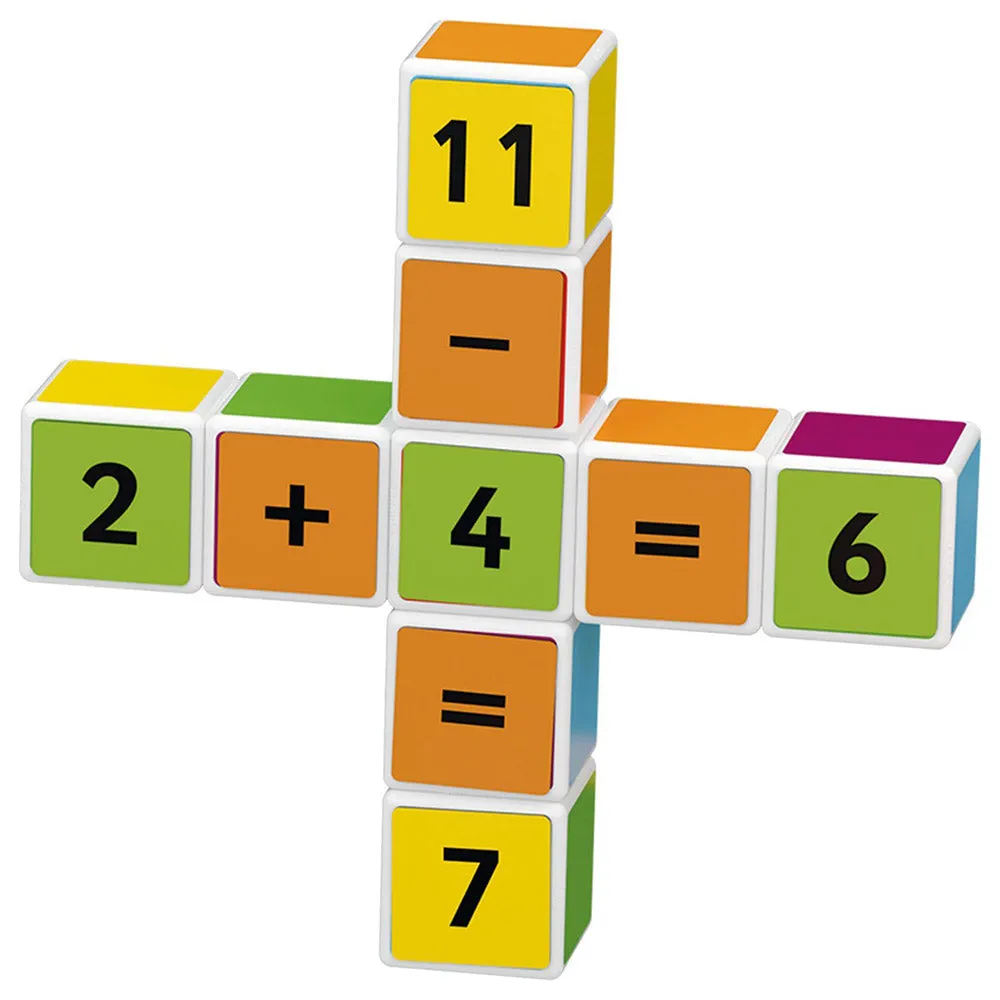 Geomag 256 Magicube Math Building Recycled Clips 55 pcs
