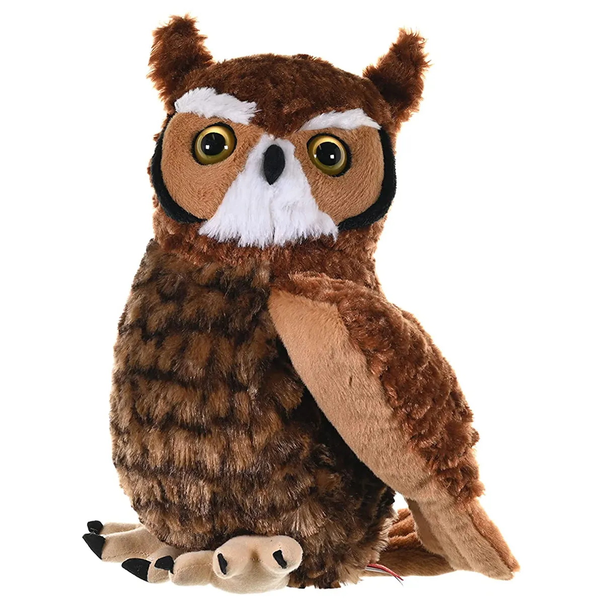 Great Horned Owl Stuffed Animal - 12"