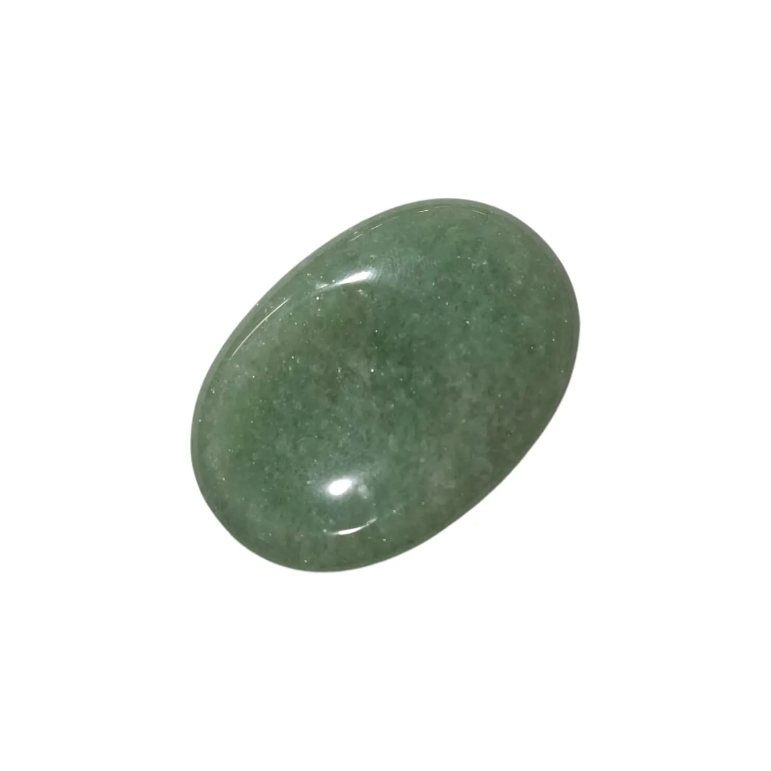 Green Aventurine Thumb Stone | Calming, Prosperity-Boosting, & Heart-Centred