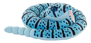 Green Snakes Blue Rock Rattlesnake Stuffed Animal - 36"