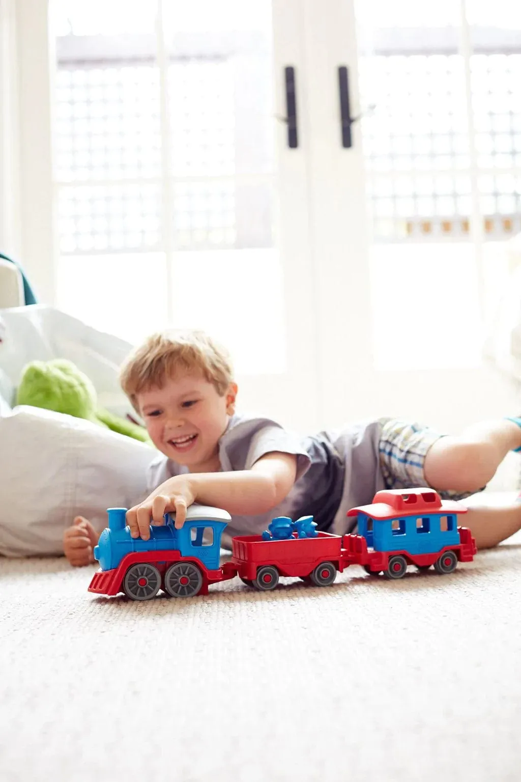 Green Toys Train Blue