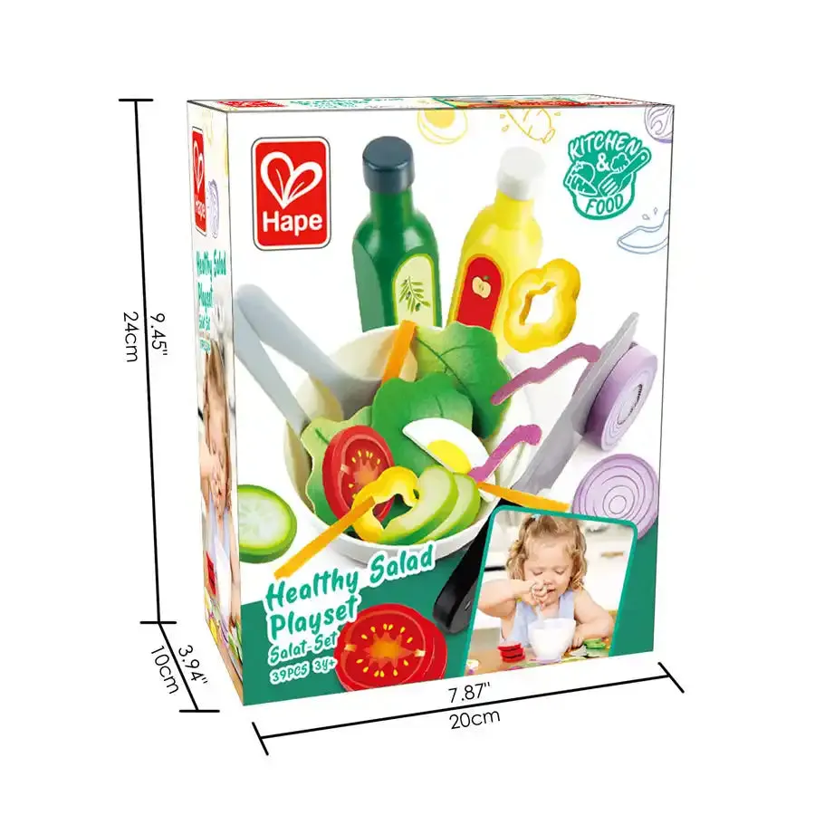 Hape Healthy Salad Playset