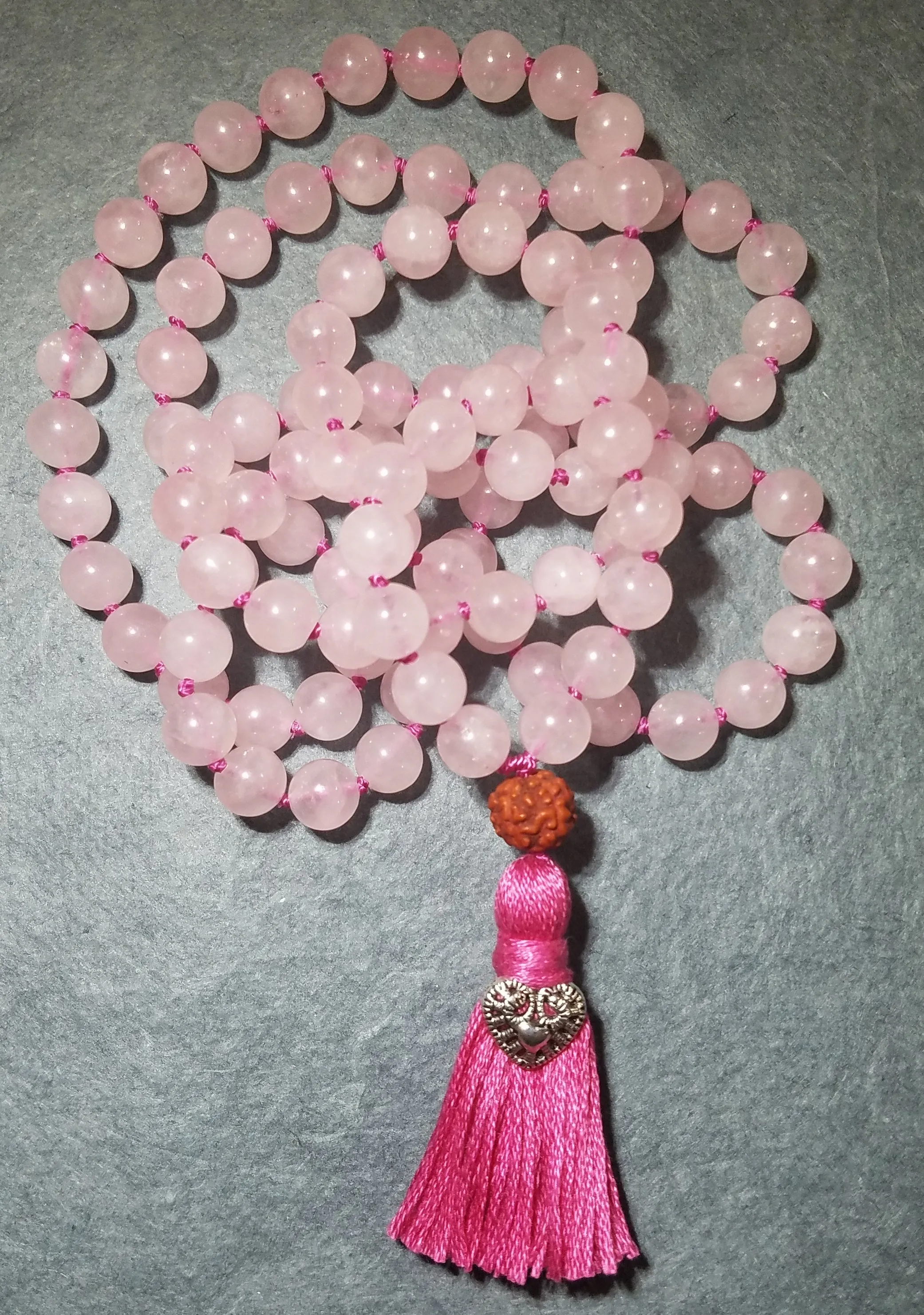 Heart Healing Mala - Rose Quartz